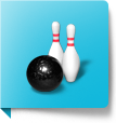 Bowling Ball and Pins